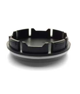 4pcs 56mm / 52mm VW Hub Caps 6CD601171 - Black & Chrome Wheel Centers
