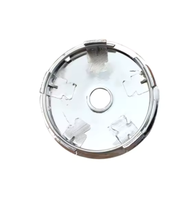 4pcs 60mm / 56mm VW Hub Caps - Universal Black & Chrome Wheel Centers