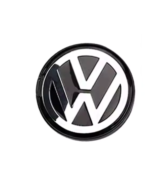63mm / 56mm Lot de 4 VW Cache-Moyeux 7D0601171 - Noir et Chrome Transporter T4 Centres de Roue