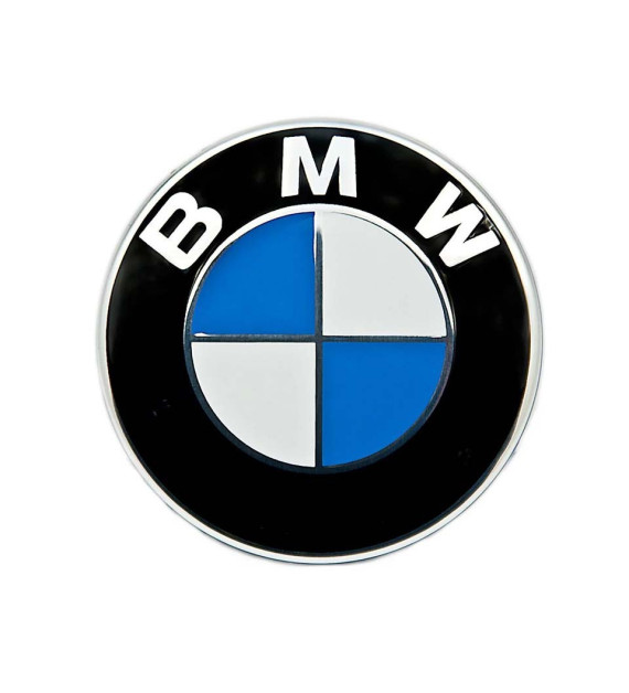 4er Set BMW Klassisch Blau Weiß Felgendeckel Aufkleber (56mm 60mm 65mm 70mm)